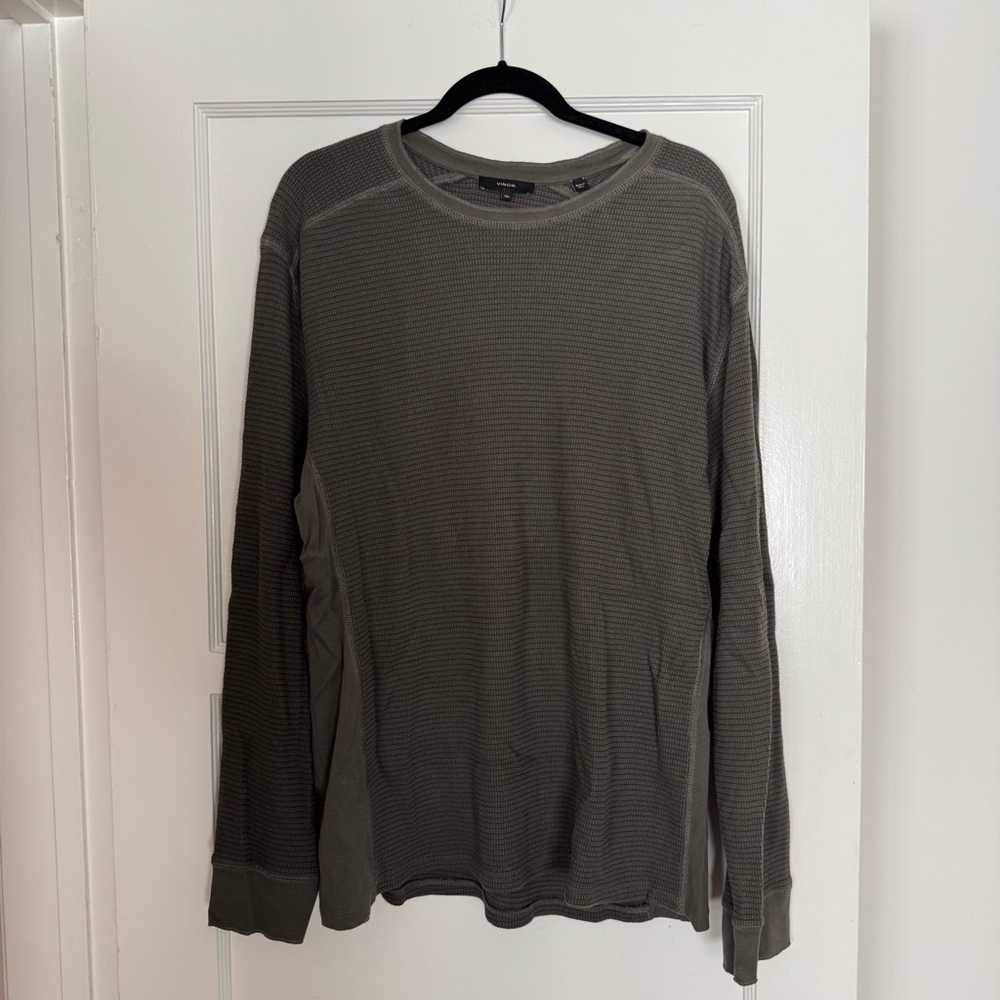 Vince Gray Long Sleeve Tee